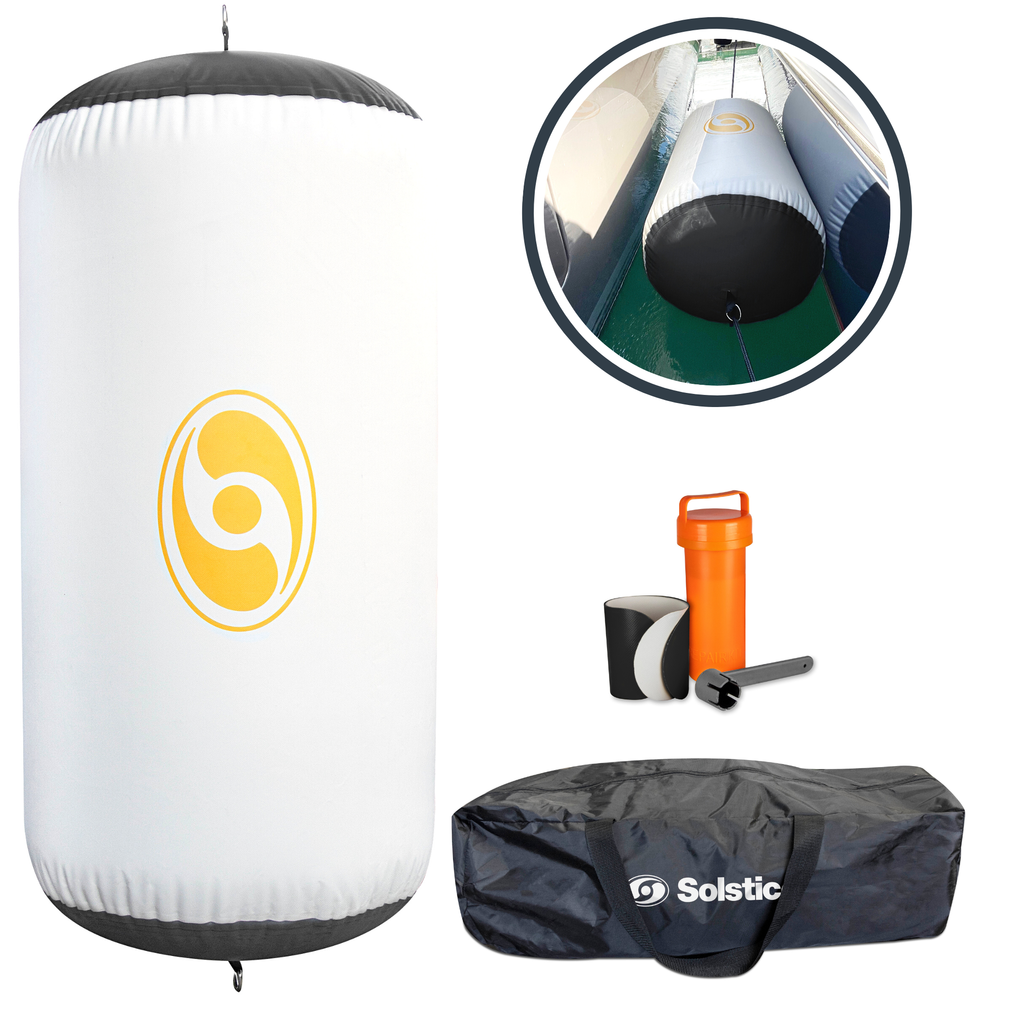 Inflatable Boat Fenders | Solstice Rafter | Solstice Watersports