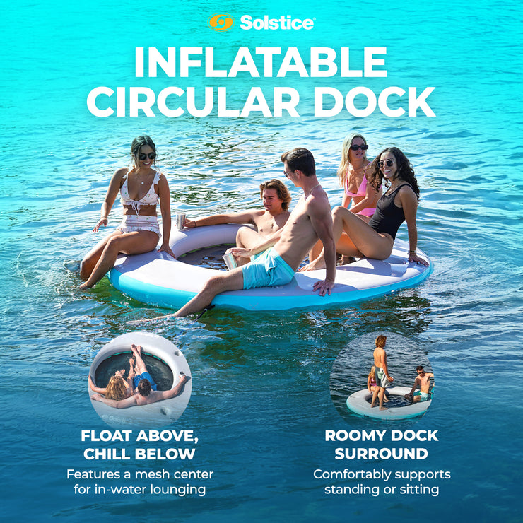 Inflatable Circular Mesh Dock – Multiple Sizes