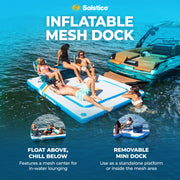10' x 8' x 8" Inflatable Rec Mesh Dock