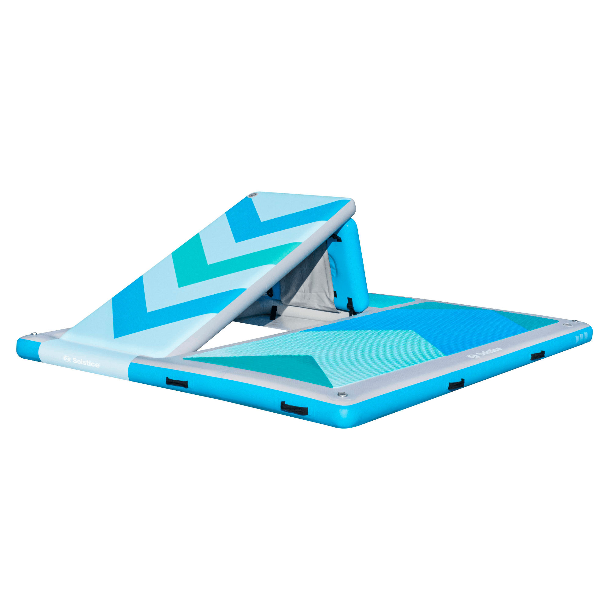 10' x 8' x 6" Inflatable Convertible Slide Dock - Solstice Watersports