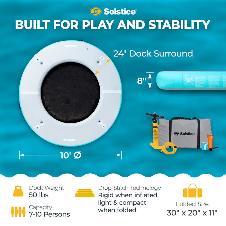 Inflatable Circular Mesh Dock – Multiple Sizes