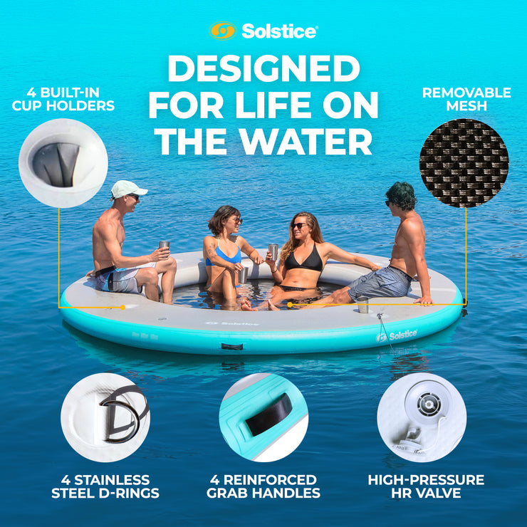 Inflatable Circular Mesh Dock – Multiple Sizes