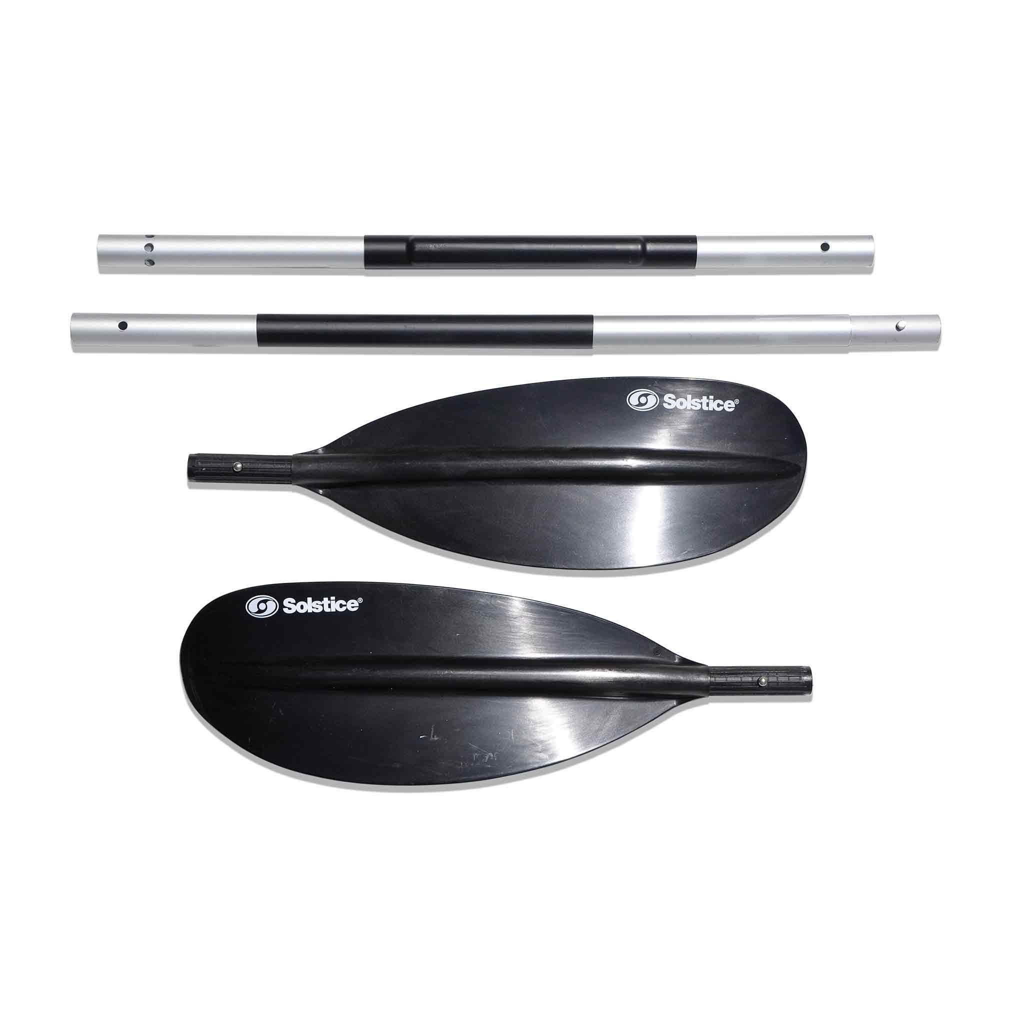 Solstice 4-piece quick release kayak paddle included in the Rogue Complete Kit