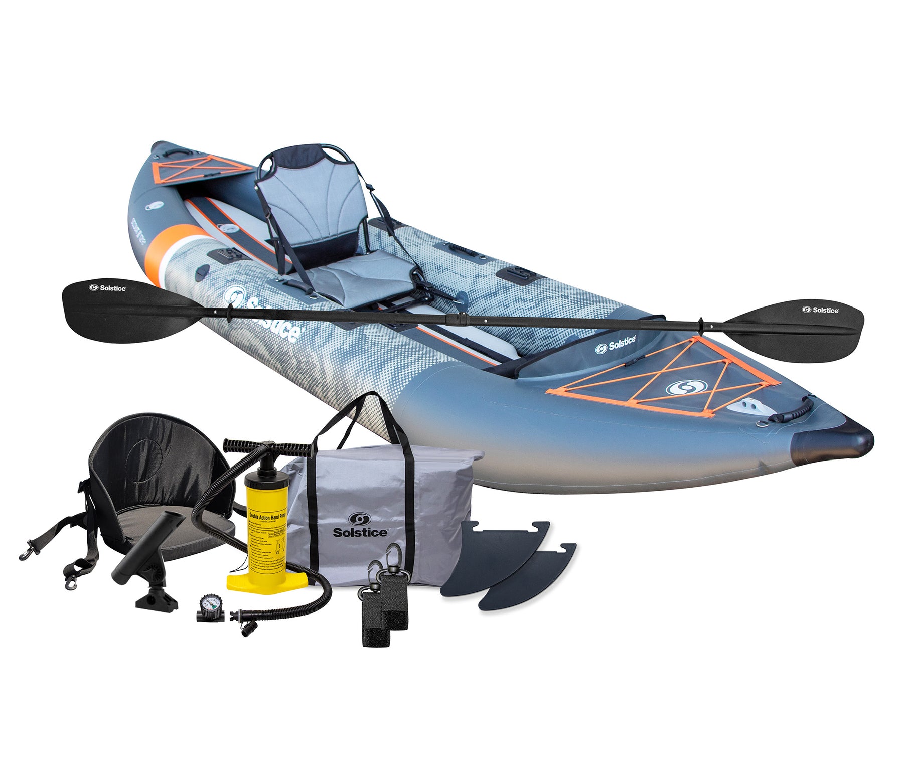 Scout Inflatable Fishing Kayak Kit – Solstice Watersports