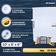 10' x 8' x 6" Inflatable Dock