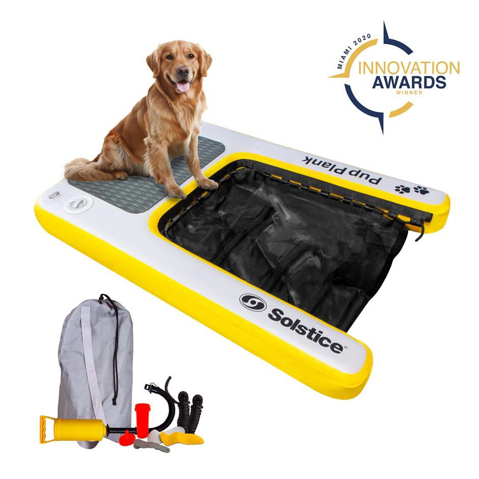 Inflatable Kayal Ramp Inflatable Pup Planks | Dog Ramps for Boats, Docks & Pools | Solstice ...