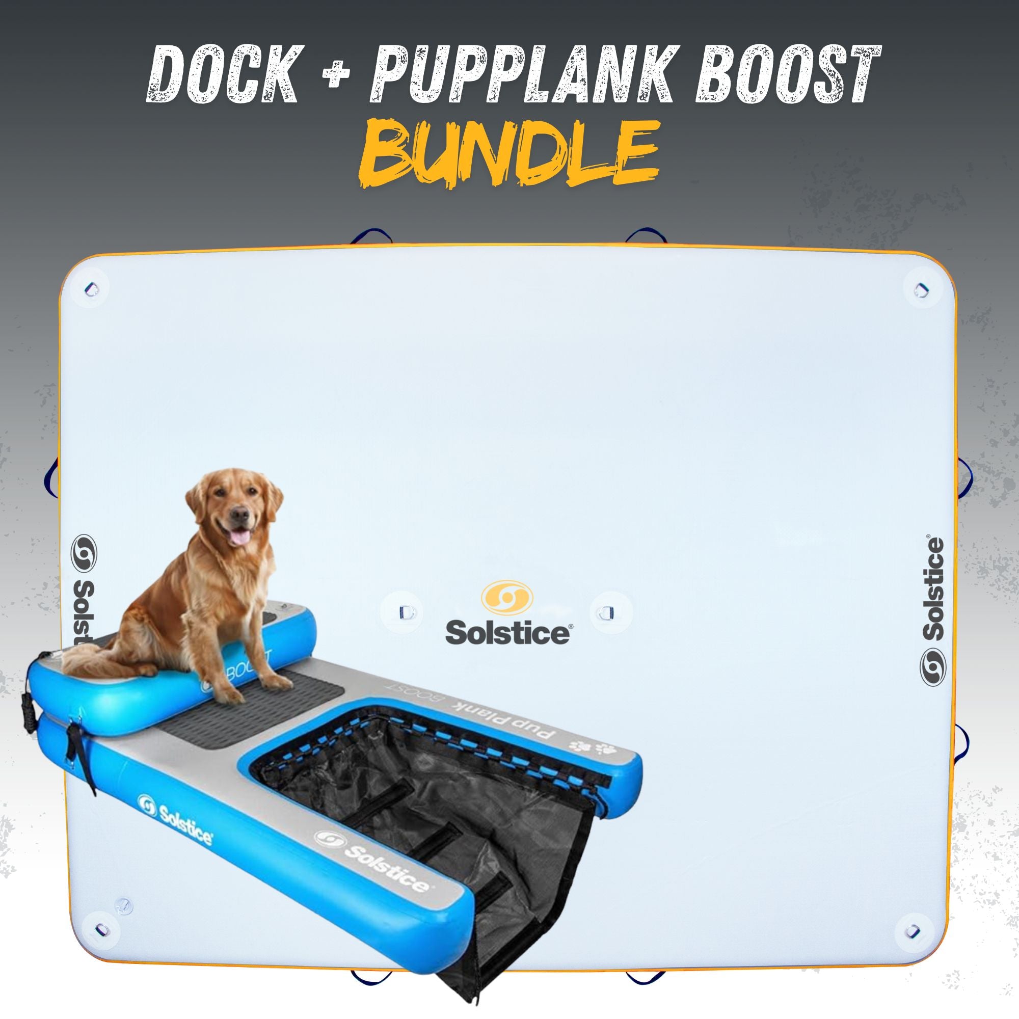Pup Plank Boost + Inflatable Dock Bundle | Solstice Watersports