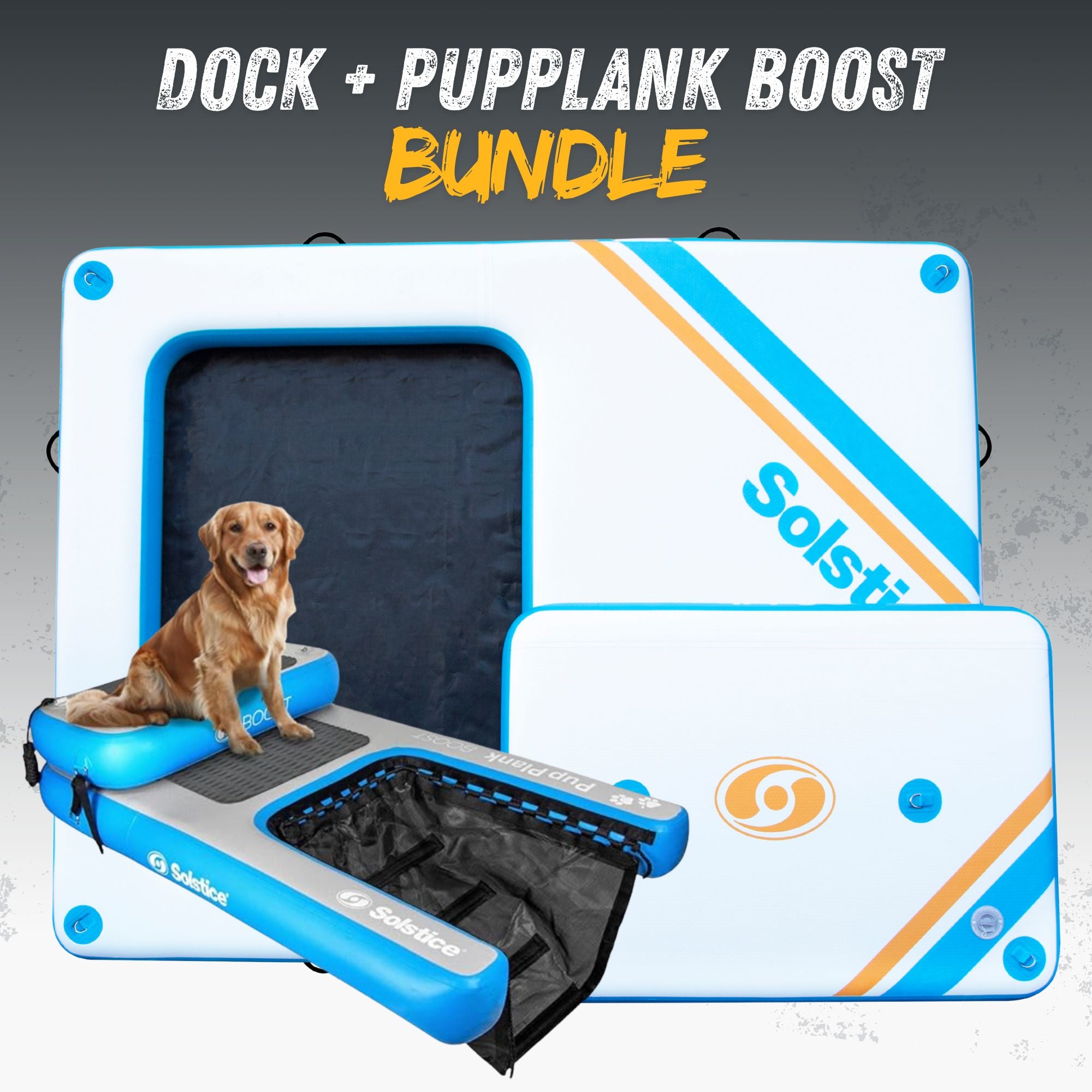 Pup Plank Boost + Rec Mesh Dock