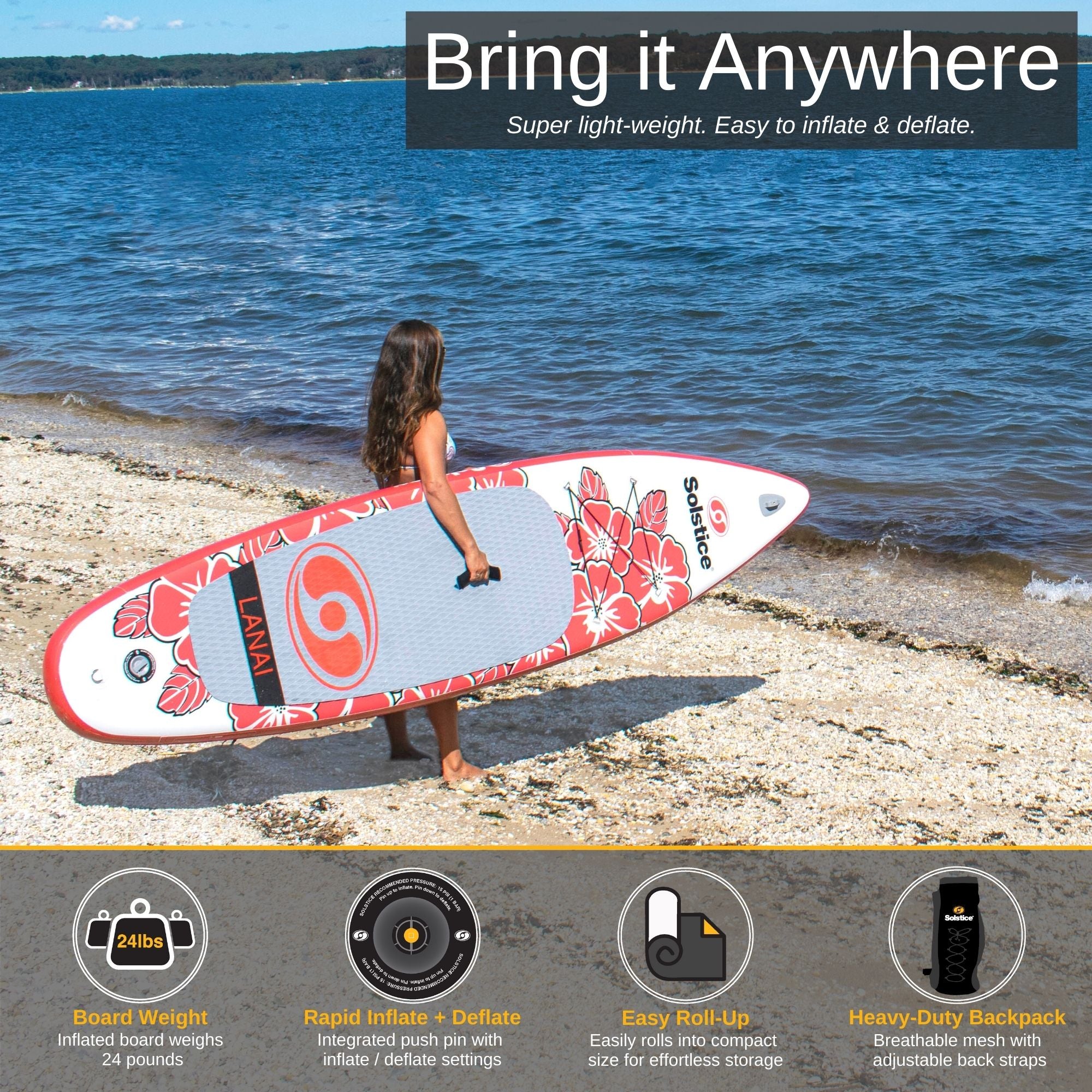 Lanai Inflatable SUP Kit 10'4"