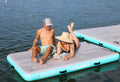 8' x 5' x 8" Inflatable Luxe Tract Dock - Solstice Watersports