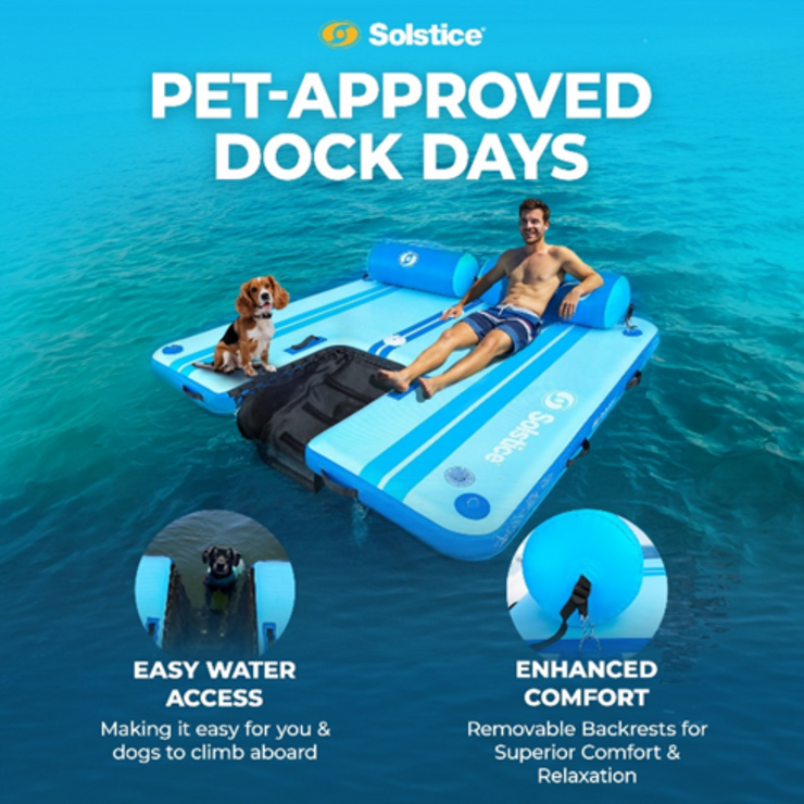 7 X 7 Inflatable Dock Rise