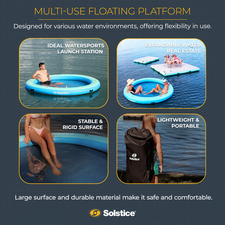 Inflatable Circular Mesh Dock – Multiple Sizes