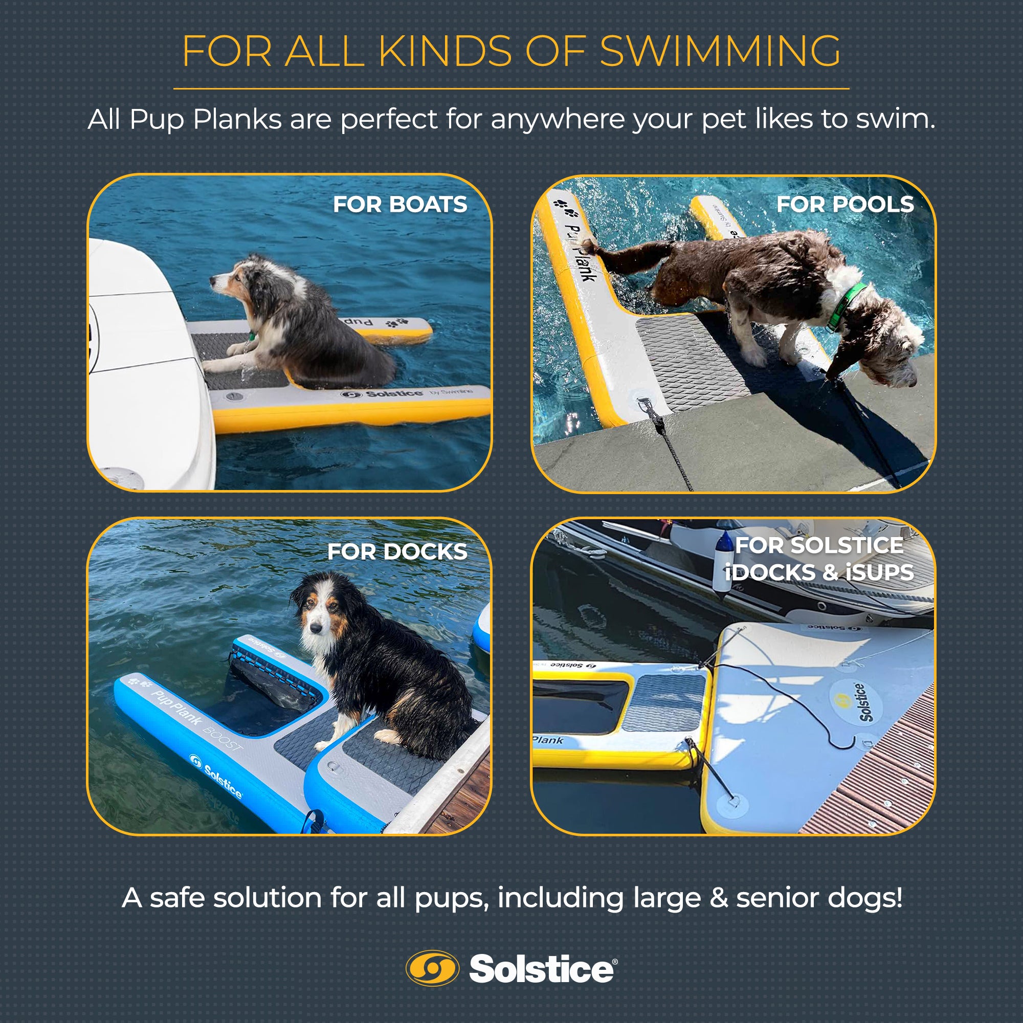 Pup Plank Boost + Inflatable Dock Bundle | Solstice Watersports