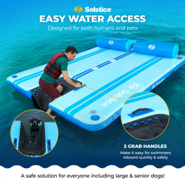 10 X 8 Inflatable Dock Rise