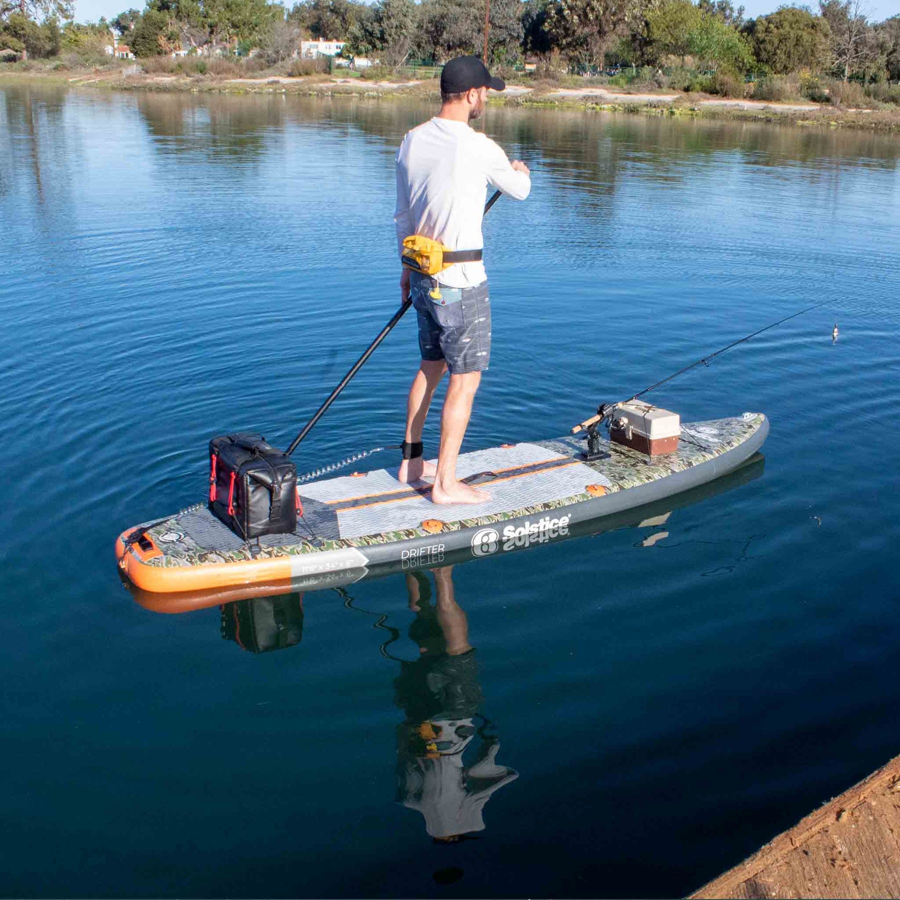 Solstice Watersports 11'6 Drifter Fishing Inflatable Stand Up Paddleboard