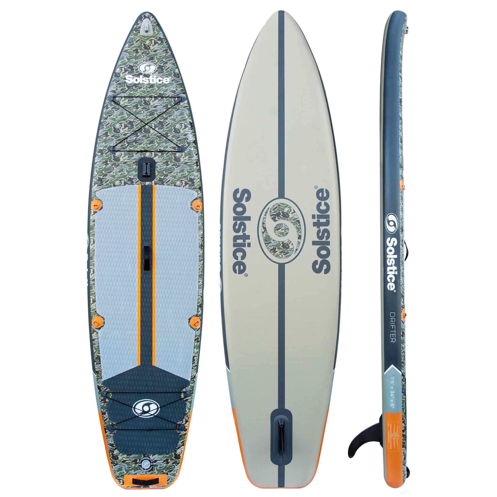 Drifter Inflatable SUP Kit 11'6" - Solstice Watersports
